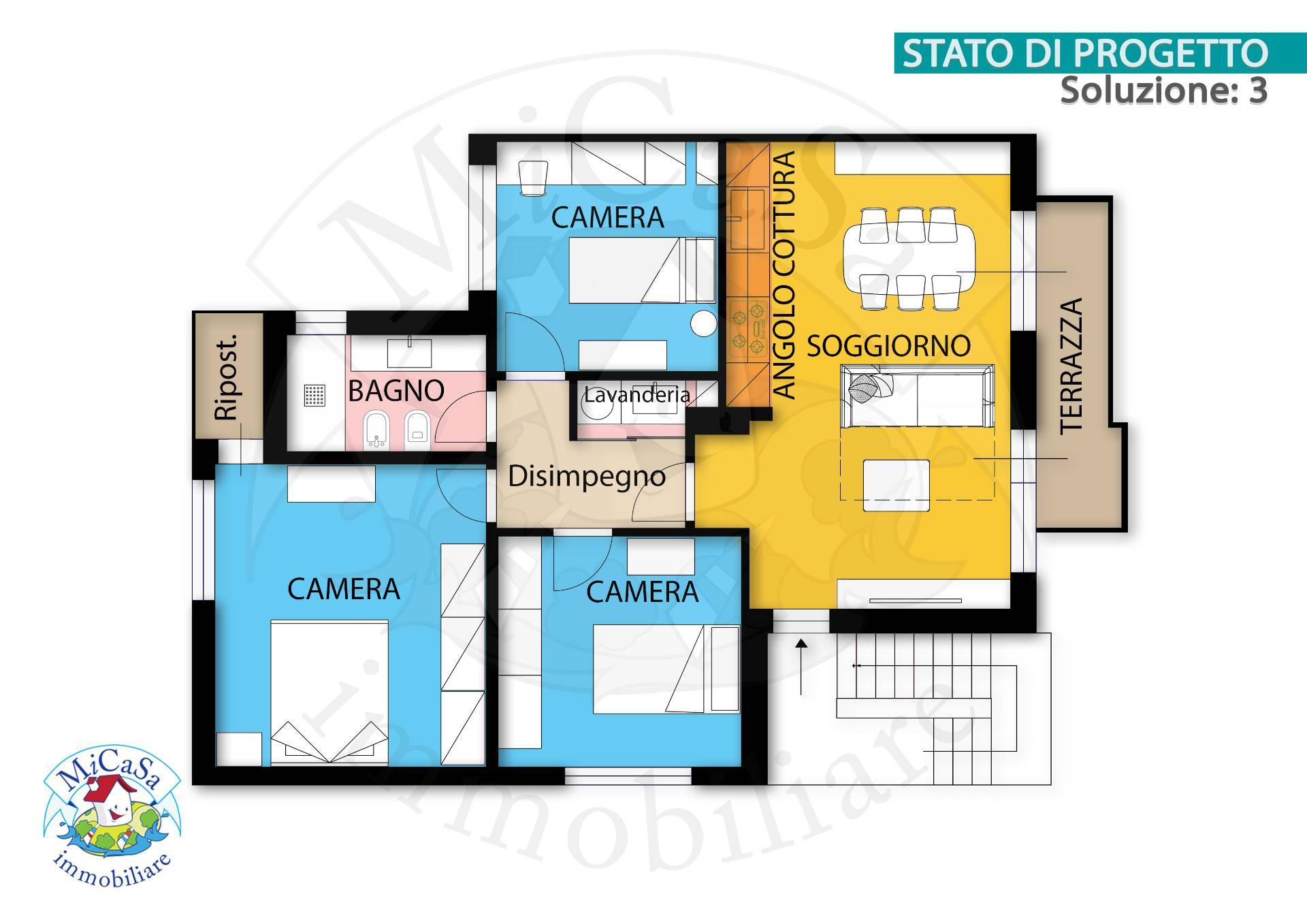 Immagine 32 di Appartamento in vendita  in Via Dei Gattici 26 a Pisa