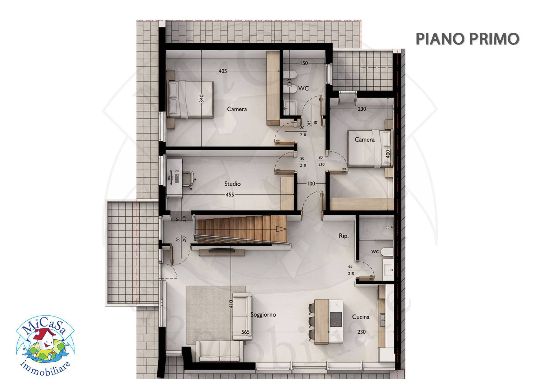 Immagine 11 di Appartamento in vendita  in Via Pisorno 14 a Pisa
