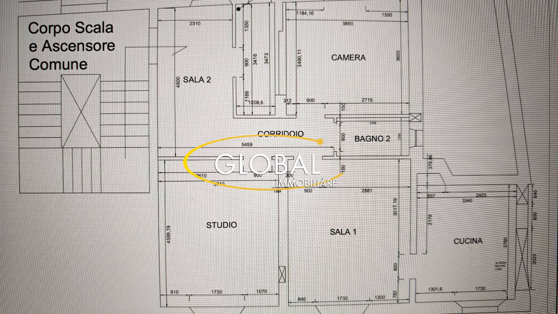 Immagine 22 di Appartamento in vendita  in Corso Giuseppe Garibaldi a Ancona