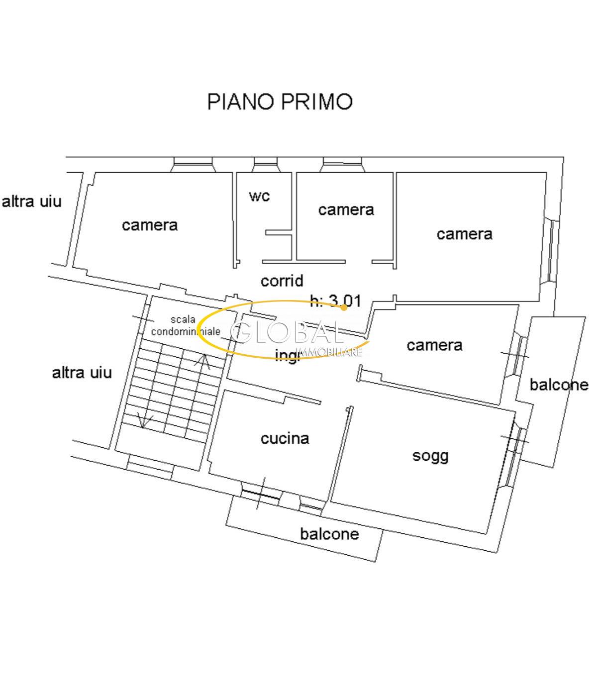 Immagine 10 di Appartamento in vendita  a Ancona