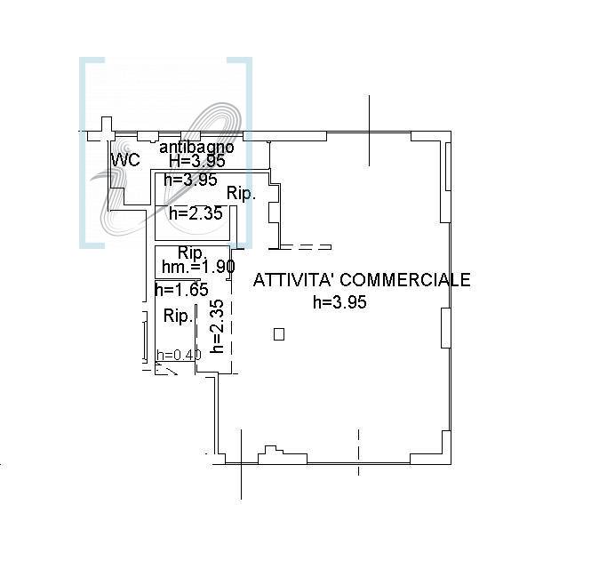 Immagine 8 di Locale commerciale in vendita  in Via Aurelia a Ceriale