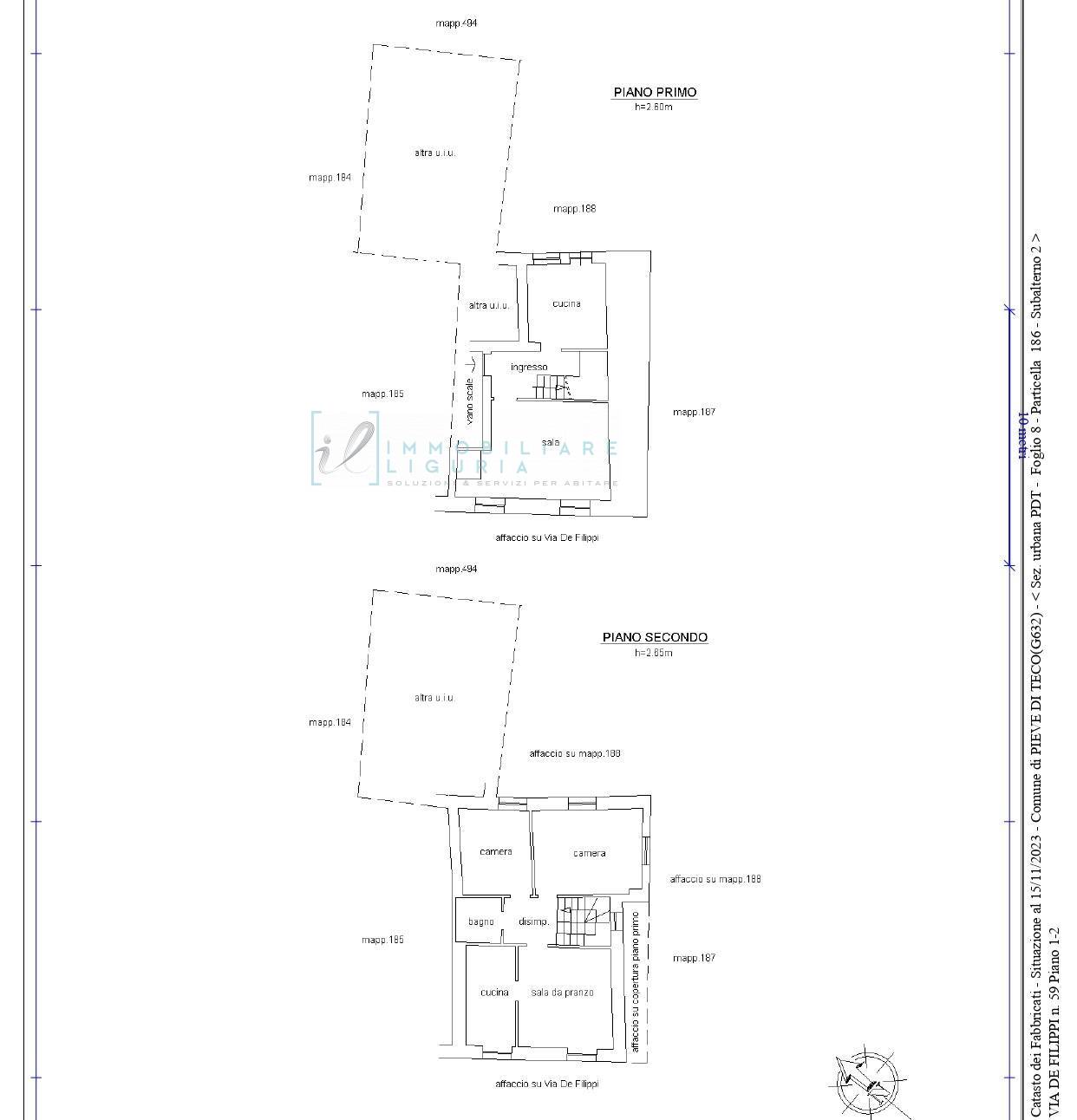 Immagine 35 di Casa indipendente in vendita  in Via De Filippi a Pieve Di Teco