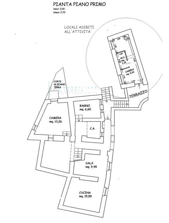 Immagine 30 di Rustico / casale in vendita  in Via IV novembre a Castelbianco
