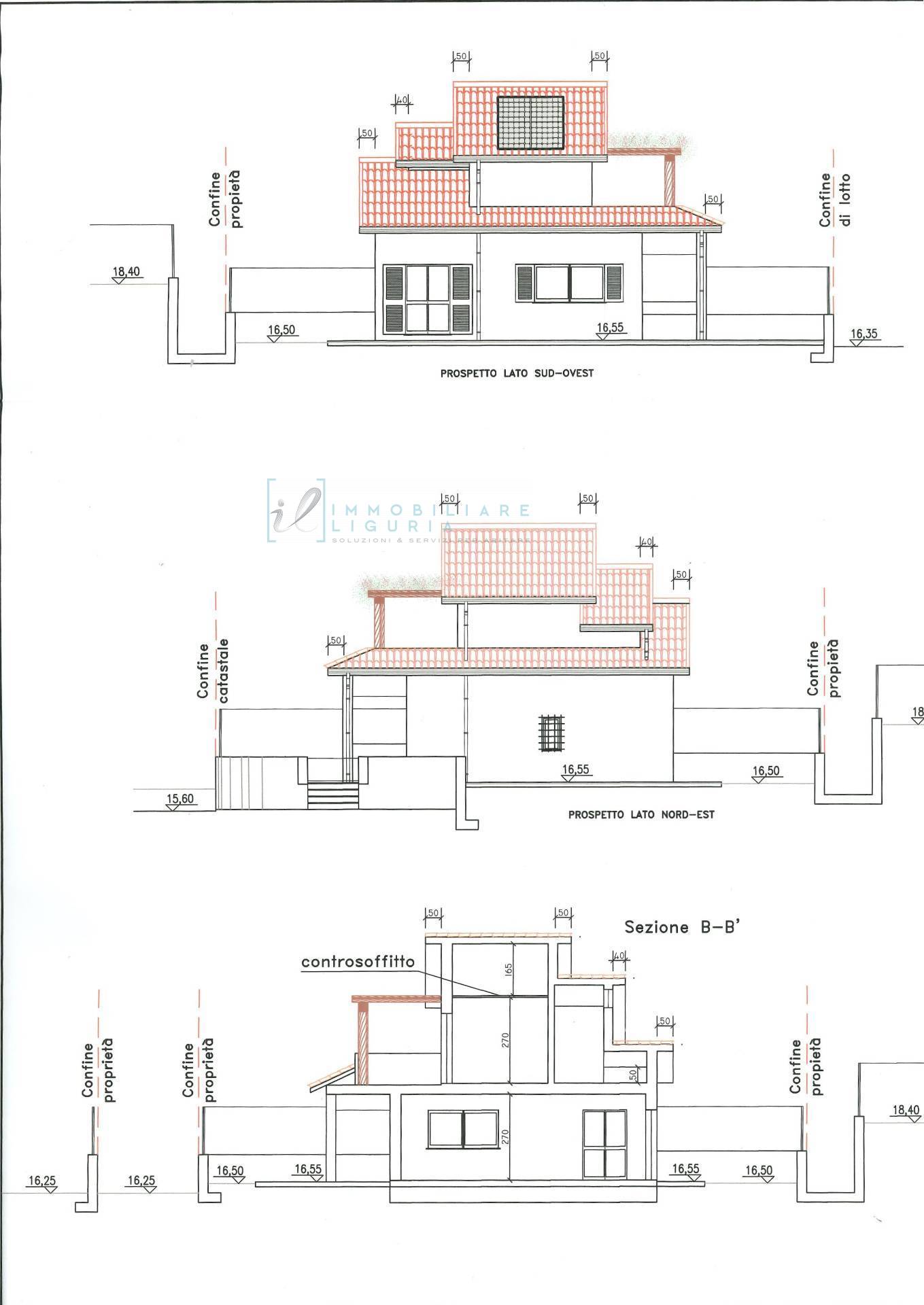 Immagine 5 di Villa in vendita  in regione rapalline a Albenga