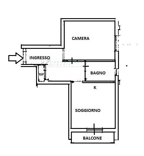 Immagine 24 di Appartamento in vendita  in Via della Bea a Diano Marina