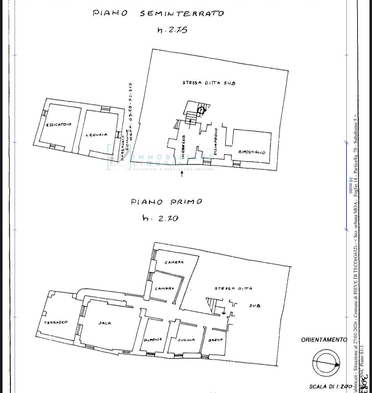 Immagine 32 di Rustico / casale in vendita  in Via Piemare a Pieve Di Teco