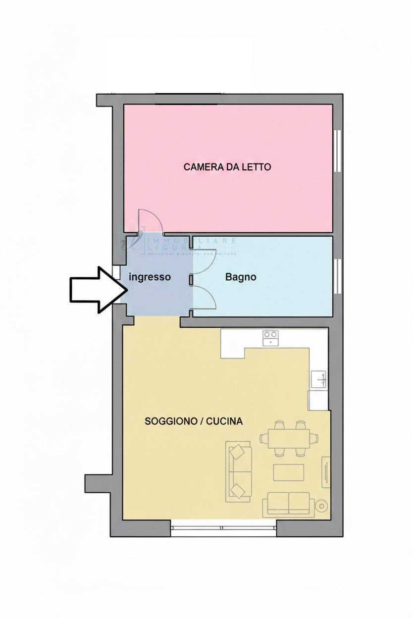 Immagine 20 di Appartamento in vendita  in Via Cardellino a Alassio