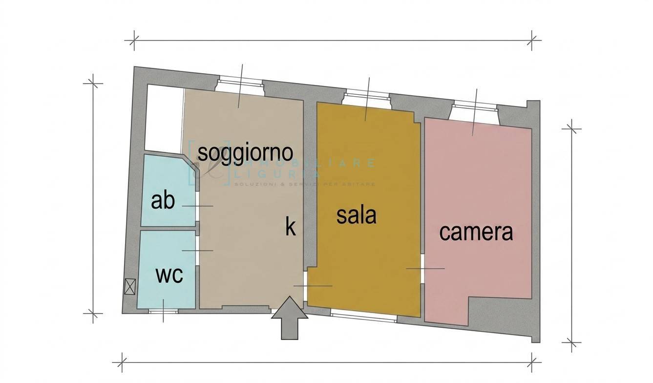 Immagine 23 di Appartamento in vendita  in Via Torlaro a Albenga