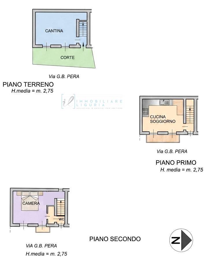 Immagine 30 di Casa semindipendente in vendita  in Via Giovanni Battista Pera a Calizzano