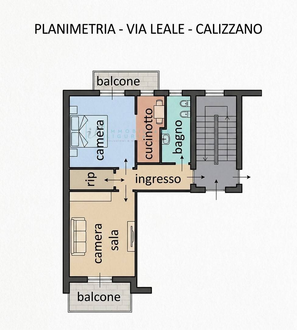 Immagine 24 di Appartamento in vendita  in Via Filippo Leale a Calizzano