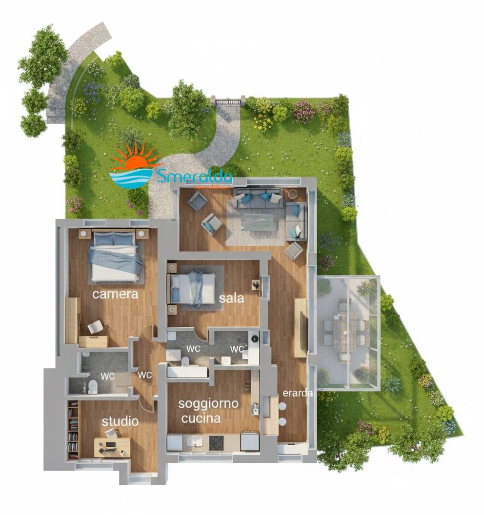 Immagine 62 di Appartamento in vendita  in Via Sole Ruju a Olbia