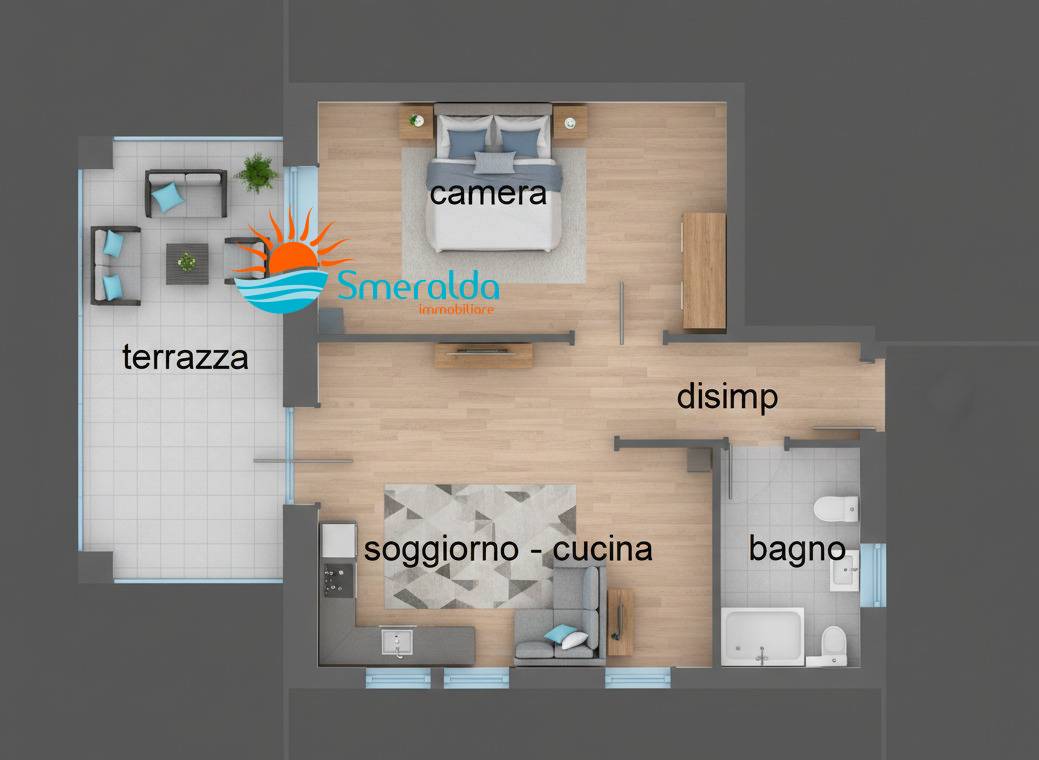 Immagine 21 di Appartamento in vendita  in VIA LATINA 8 a Olbia