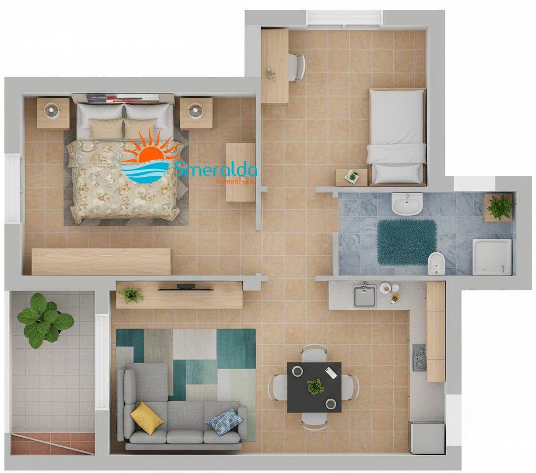 Immagine 29 di Appartamento in vendita  in via Germania 34 a Olbia