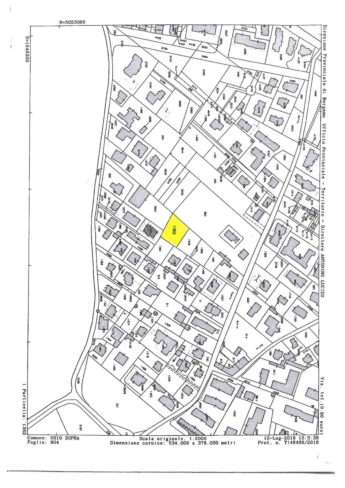 Immagine 27 di Terreno residenziale in vendita  in via buonarrotti 10 a Arcene