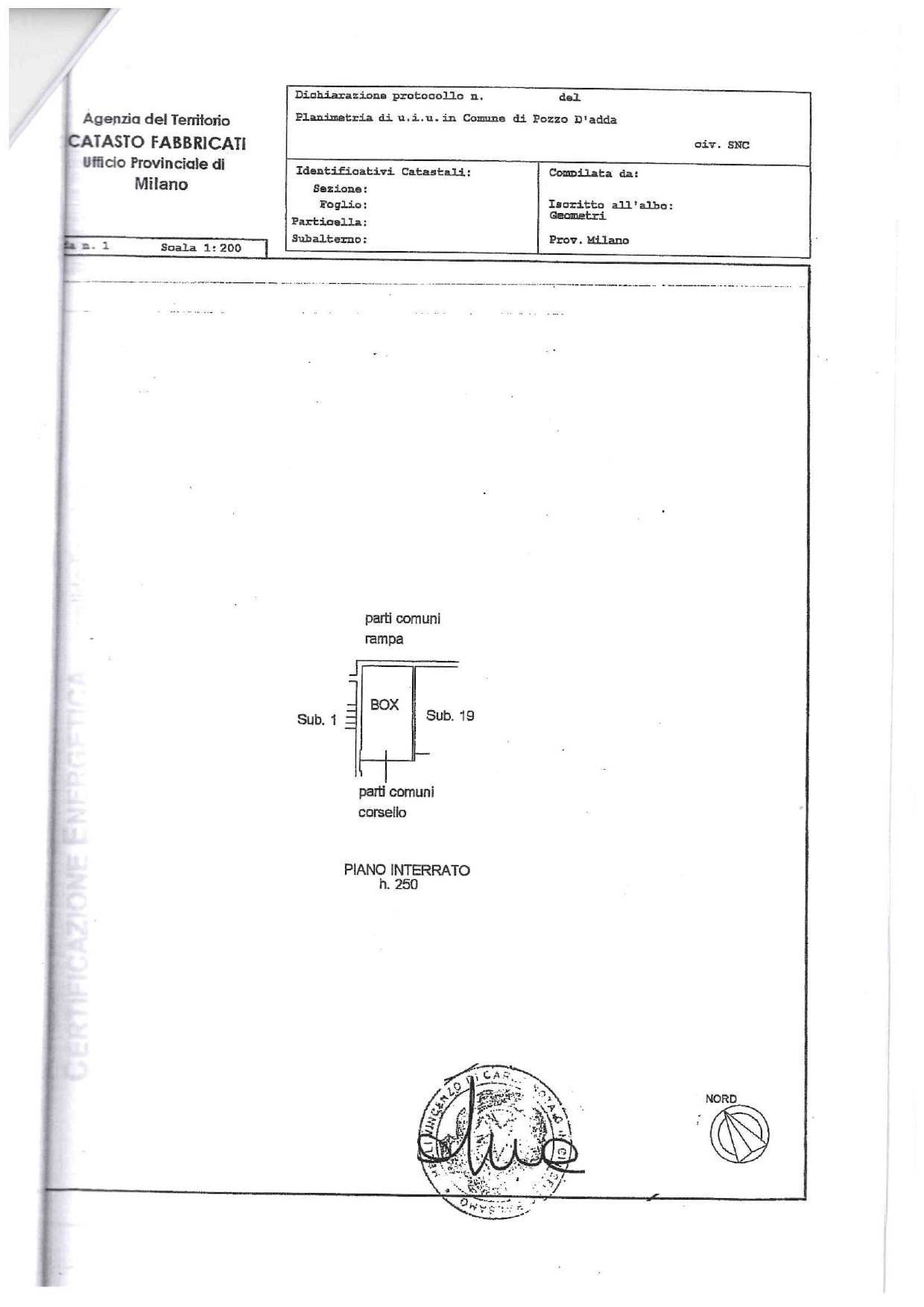 Immagine 24 di Appartamento in vendita  in via giuseppe di vittorio 2 a Basiano