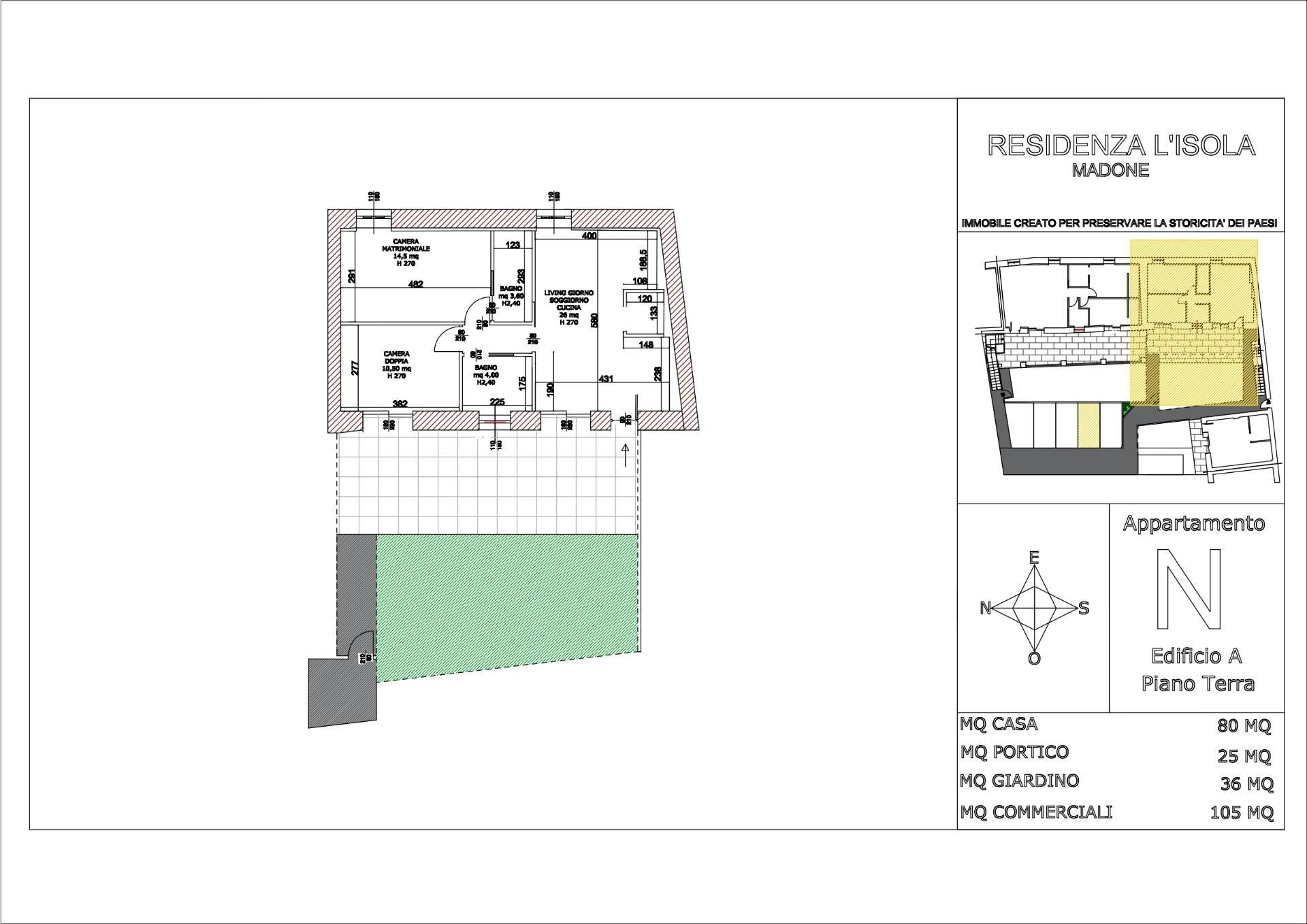 Immagine 17 di Appartamento in vendita  in via vittorio veneto 1 a Arcene