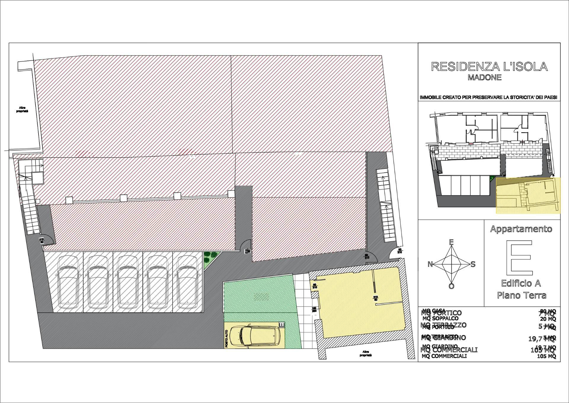 Immagine 14 di Appartamento in vendita  in via vittorio veneto 1 a Arcene