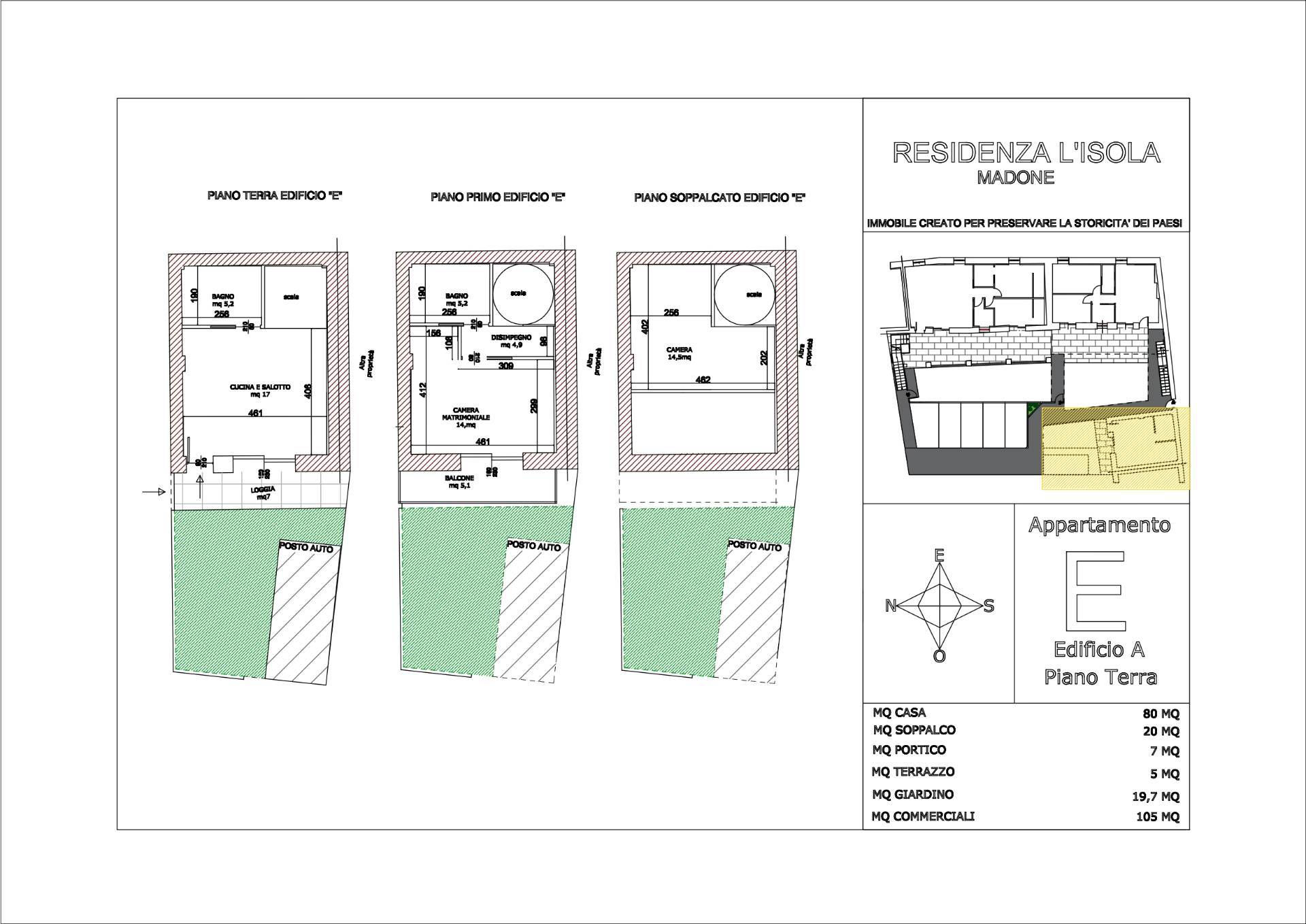 Immagine 15 di Appartamento in vendita  in via vittorio veneto 1 a Arcene