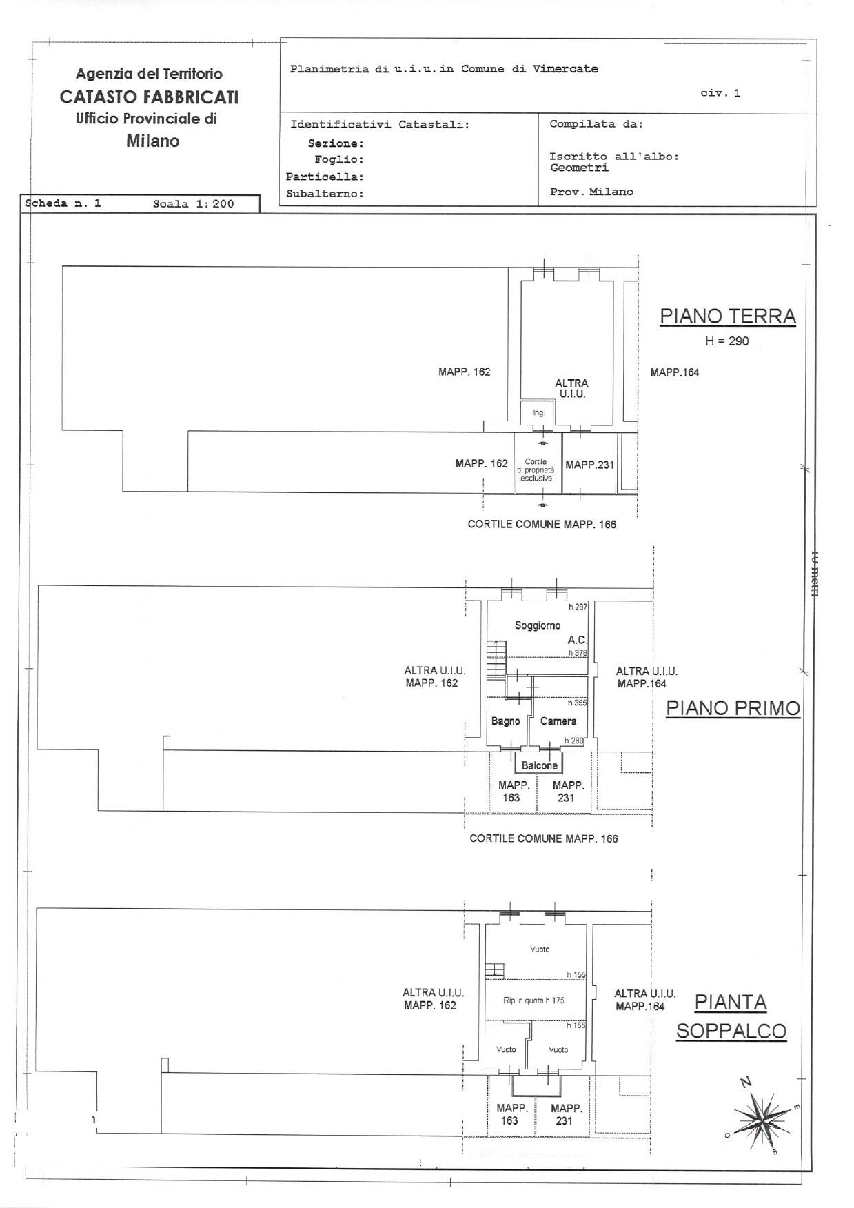 Immagine 14 di Casa indipendente in vendita  in GENERAL ANTONIO CANTORE 1 a Vimercate