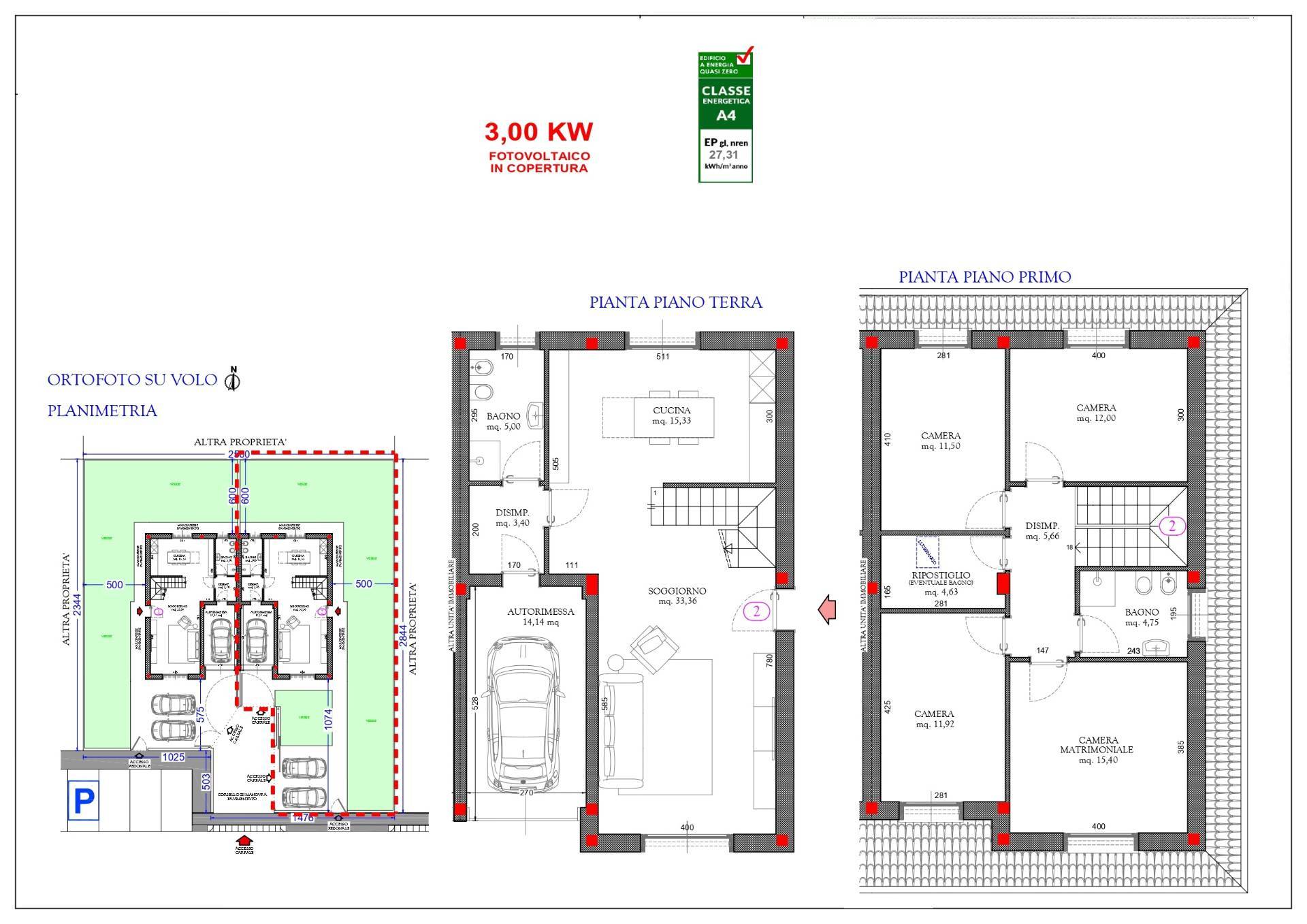 Immagine 12 di Casa semindipendente in vendita  a Lurano