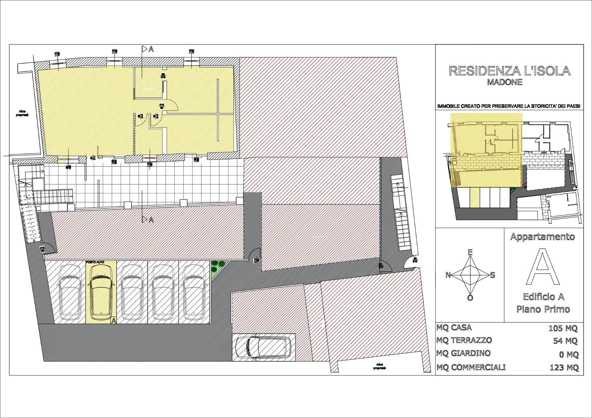 Immagine 16 di Appartamento in vendita  in via vittorio veneto 1 a Arcene