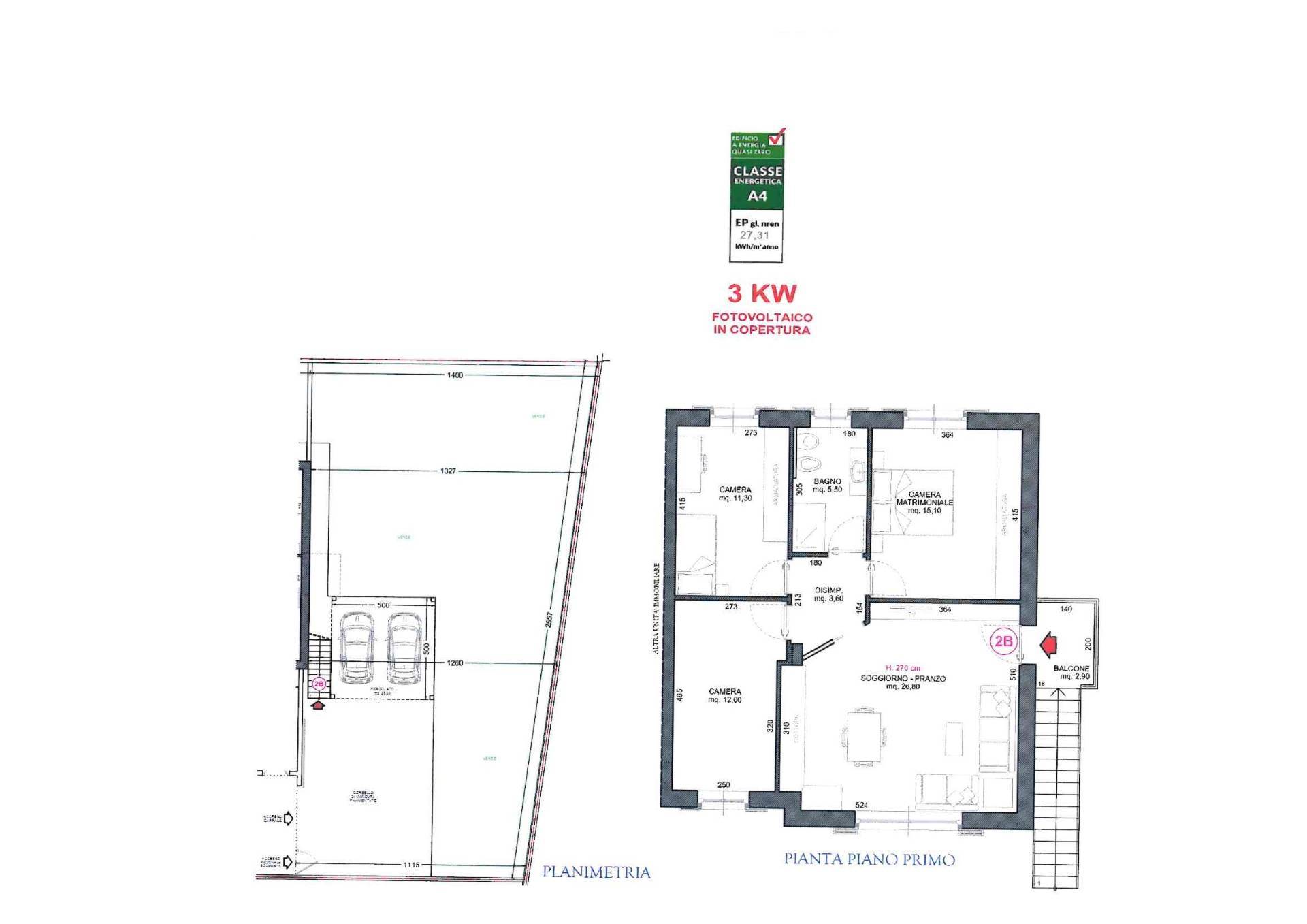 Immagine 11 di Appartamento in vendita  in via papa paolo VI a Fara Gera D'adda