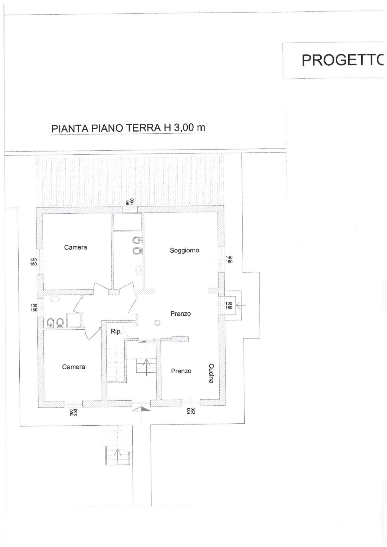 Immagine 14 di Villa in vendita  in Via domenico grassi a Capriate San Gervasio