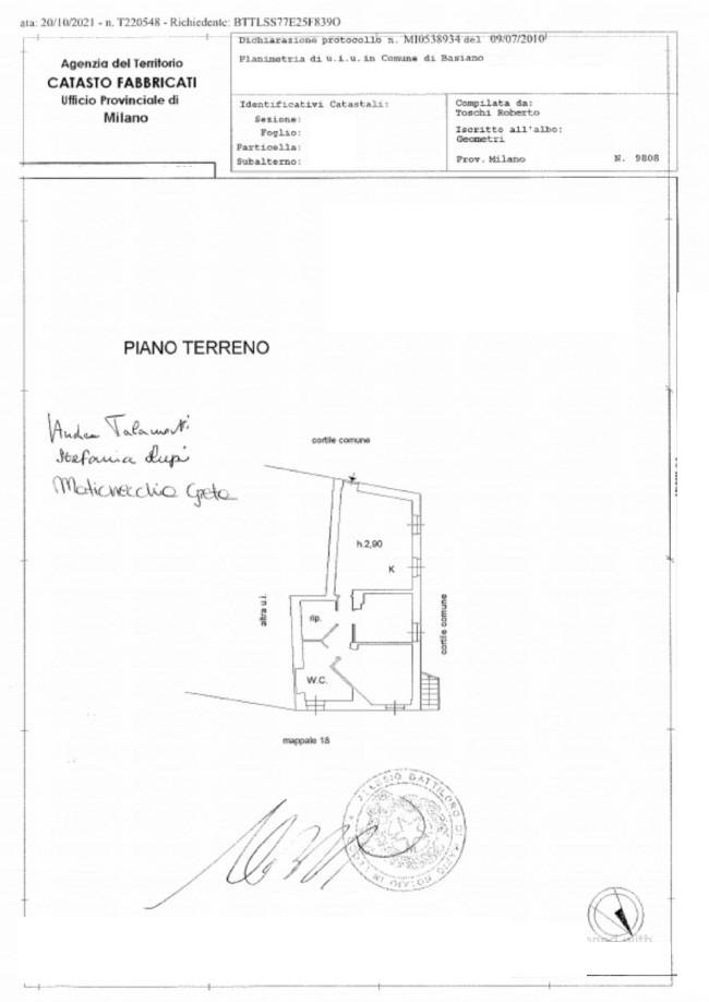 Immagine 18 di Appartamento in vendita  a Basiano