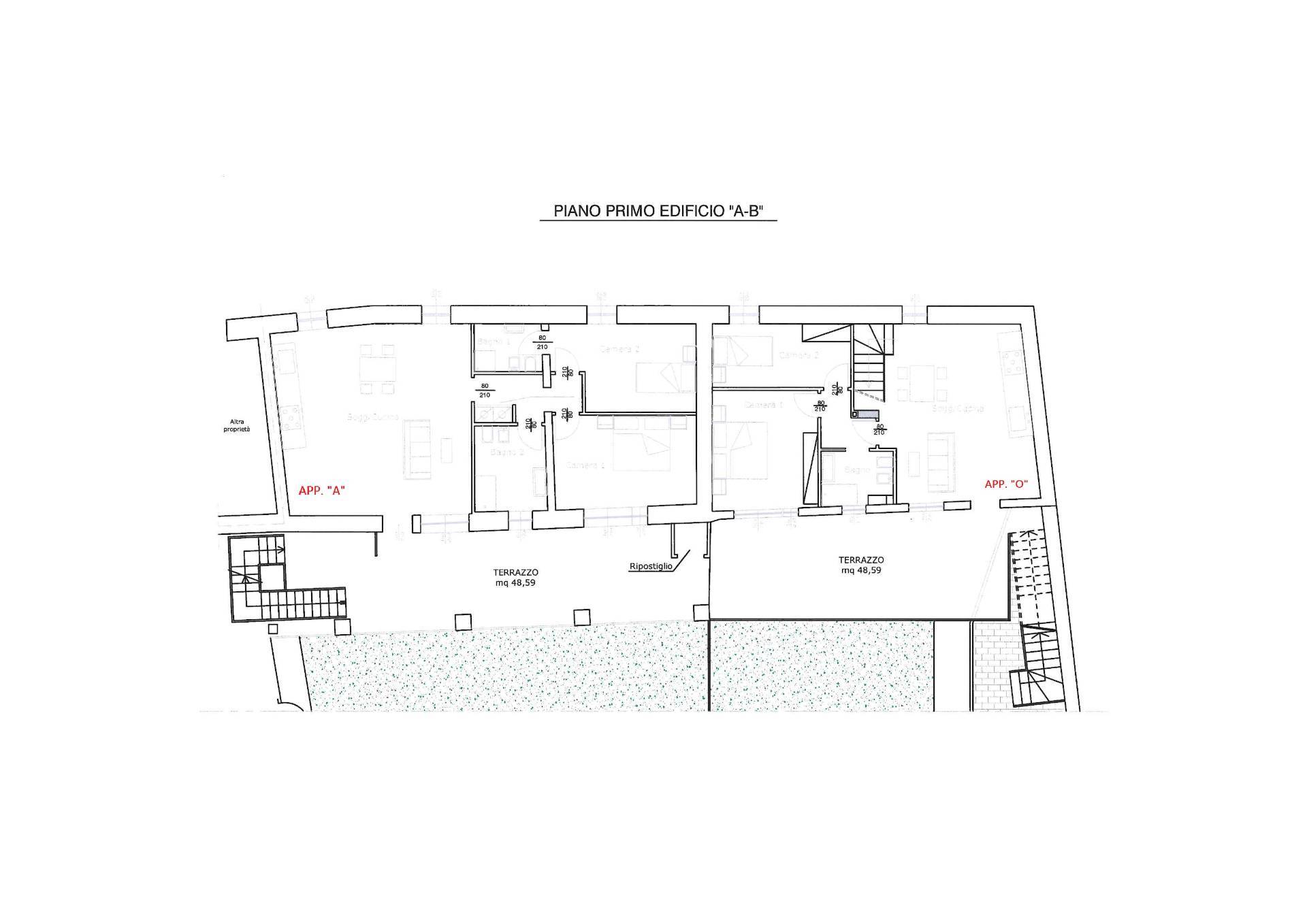 Immagine 20 di Appartamento in vendita  in via vittorio veneto 1 a Arcene