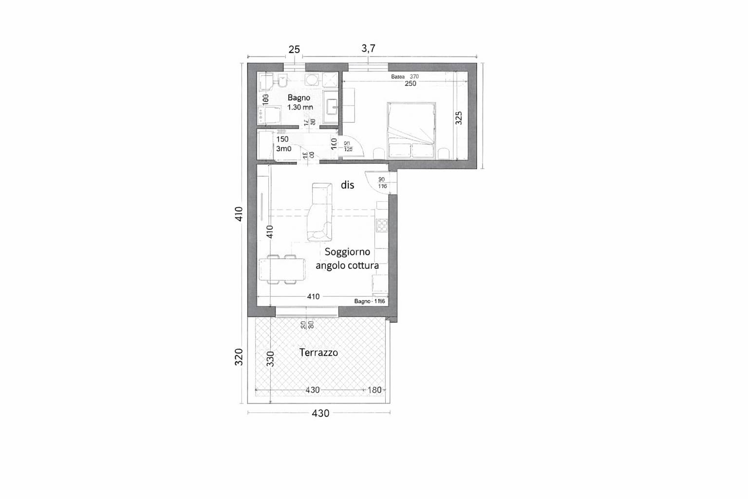 Immagine 10 di Appartamento in vendita  a Gessate