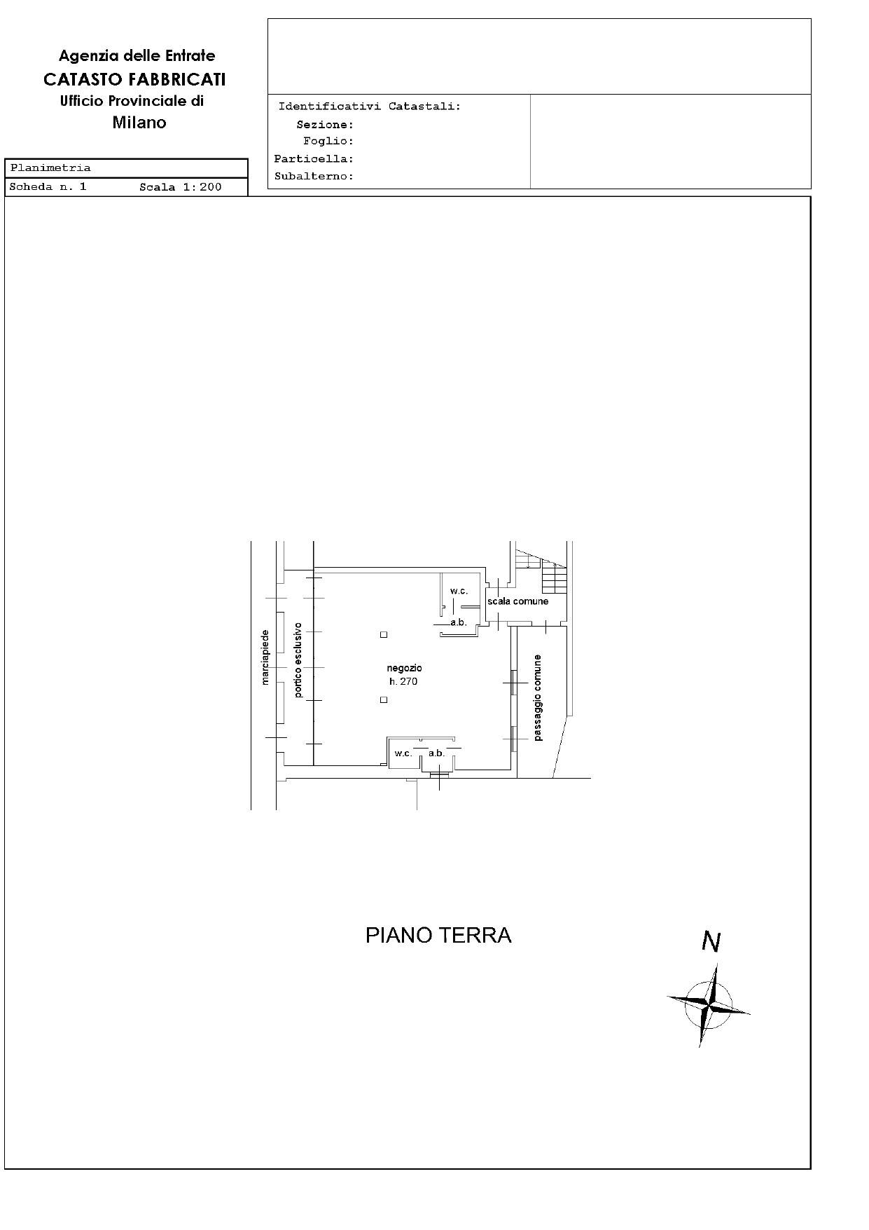 Immagine 12 di Locale commerciale in vendita  in Viale Piave a Basiano