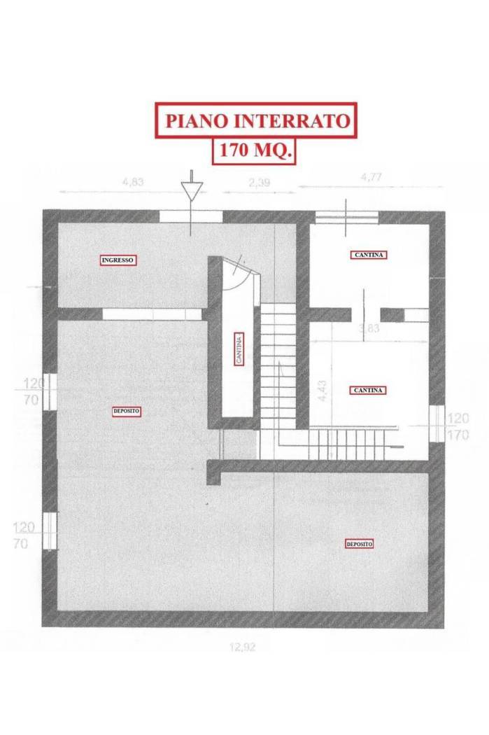 Immagine 23 di Palazzo in vendita  in via treviglio a Cassano D'adda