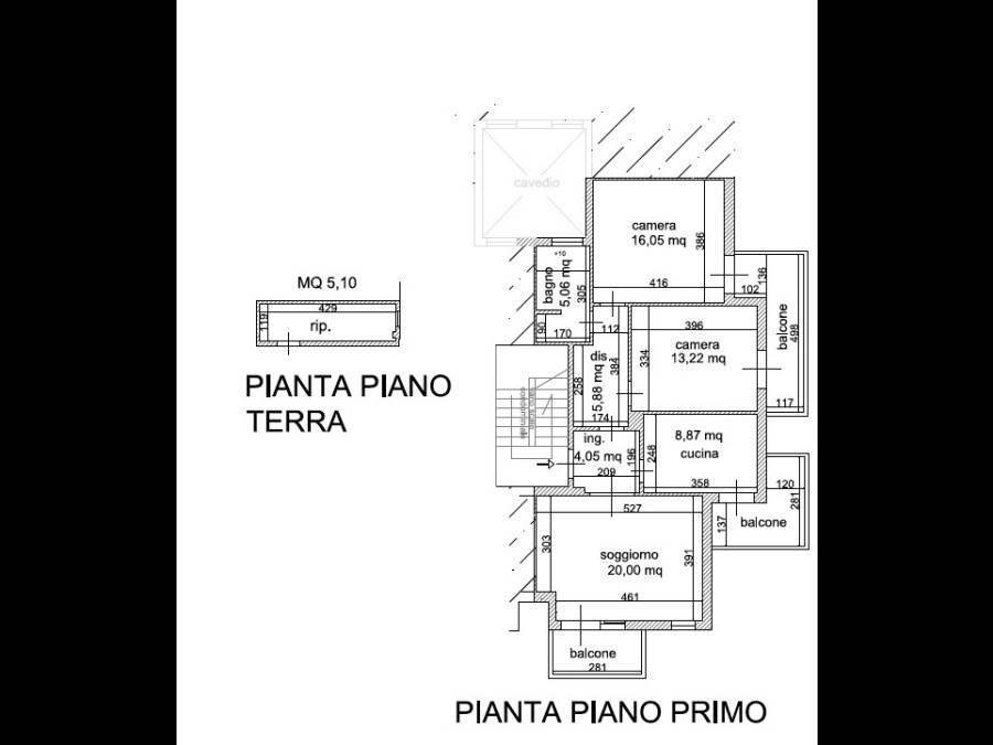 Immagine 24 di Appartamento in vendita  in via monte gabberi 1 a Viareggio