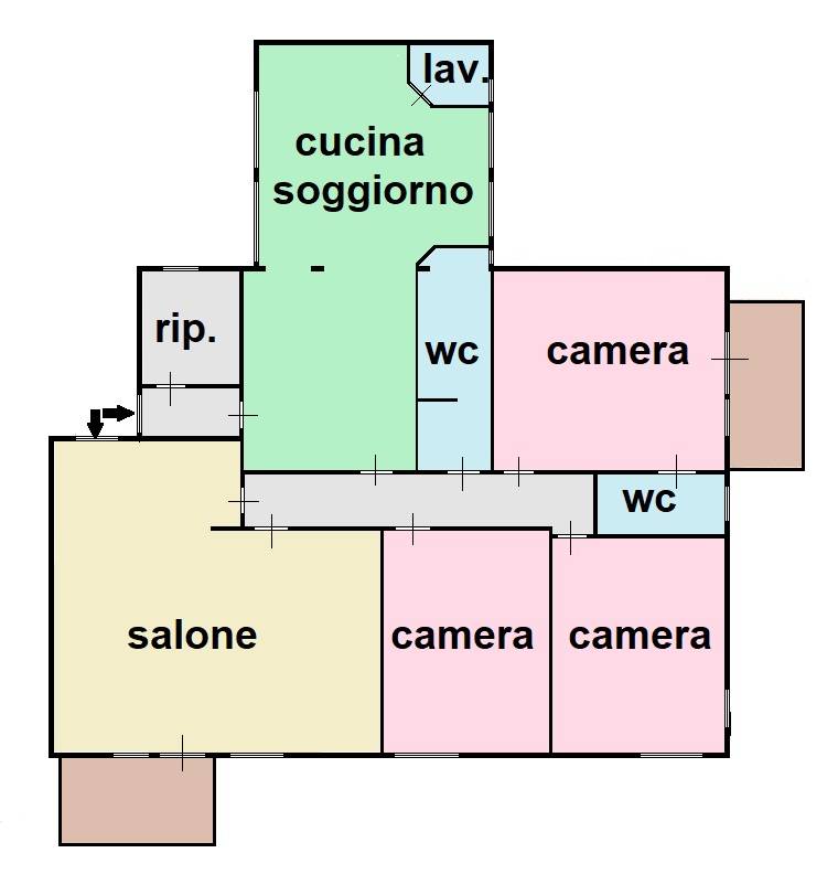 Immagine 20 di Appartamento in vendita  in Viale Delle Magnolie 58 a Palermo