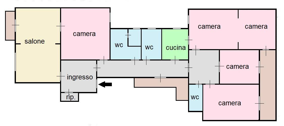 Immagine 32 di Appartamento in vendita  in Via Alessandro La Marmora 61 a Palermo