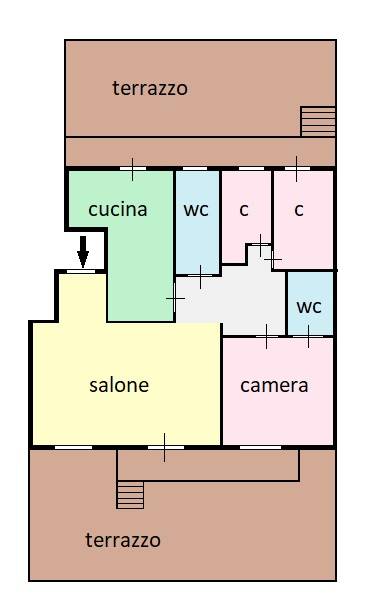 Immagine 26 di Appartamento in vendita  in via mammana 262 a Palermo