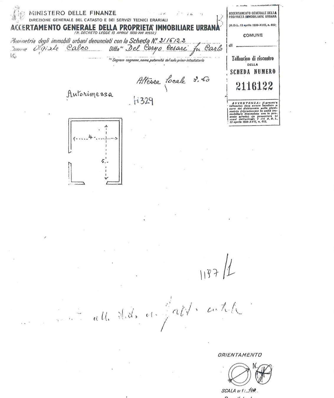Immagine 28 di Palazzo in vendita  in via strada consortile del bruggione 1 a Olgiate Molgora