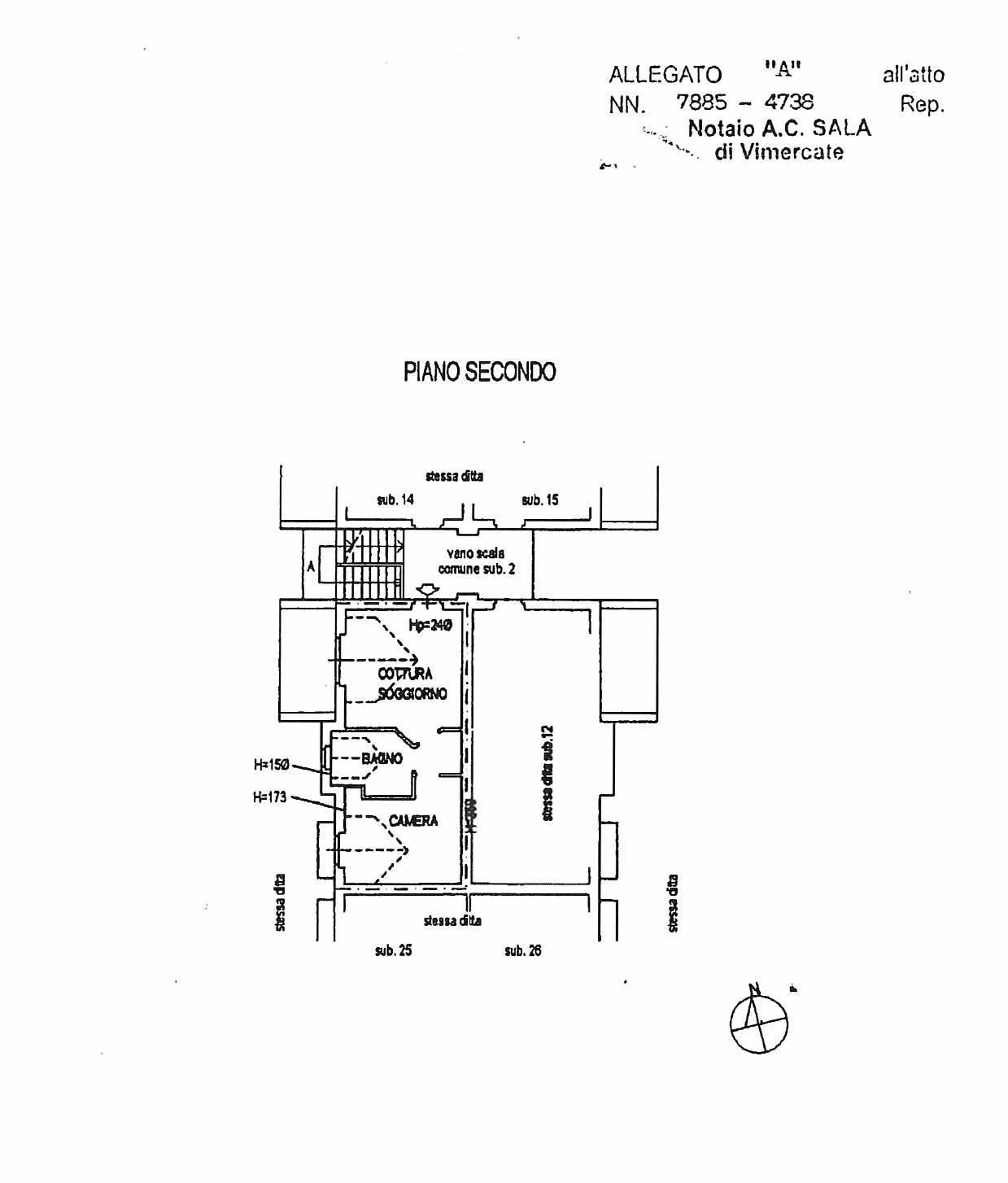 Immagine 29 di Appartamento in vendita  in Cascina San Giuseppe 44 a Bellusco