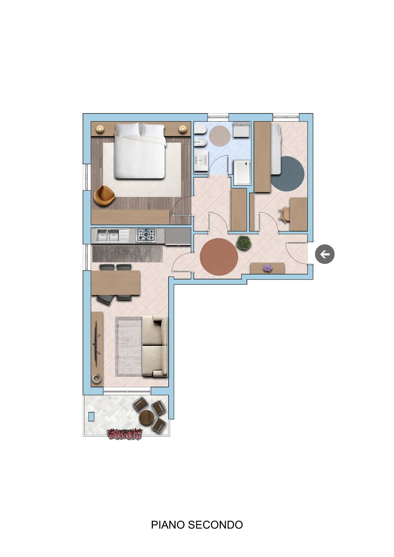 Immagine 30 di Appartamento in vendita  in viale Verdi 59 a Merate