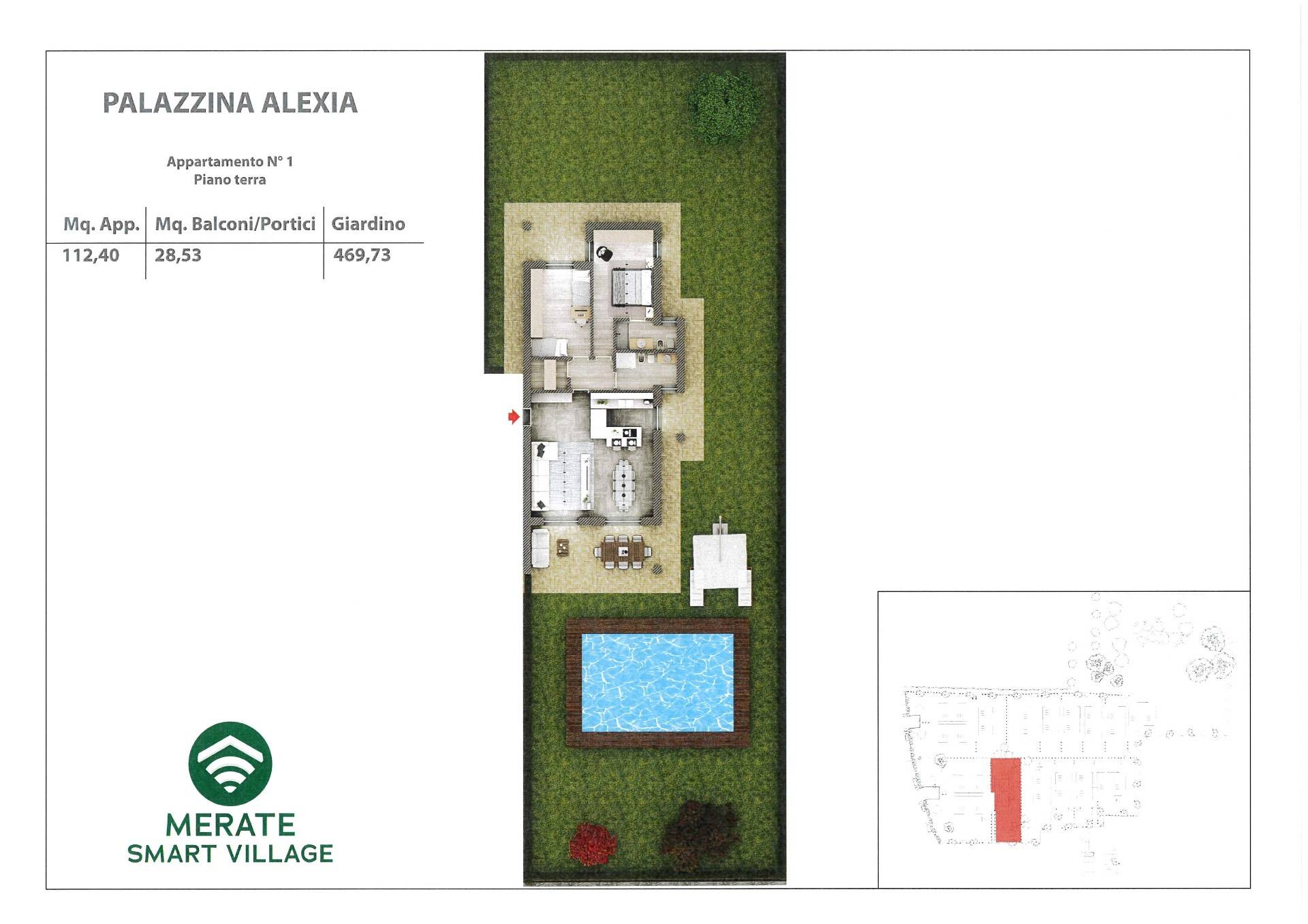 Immagine 49 di Appartamento in vendita  in Via Antonio Baslini snc a Merate