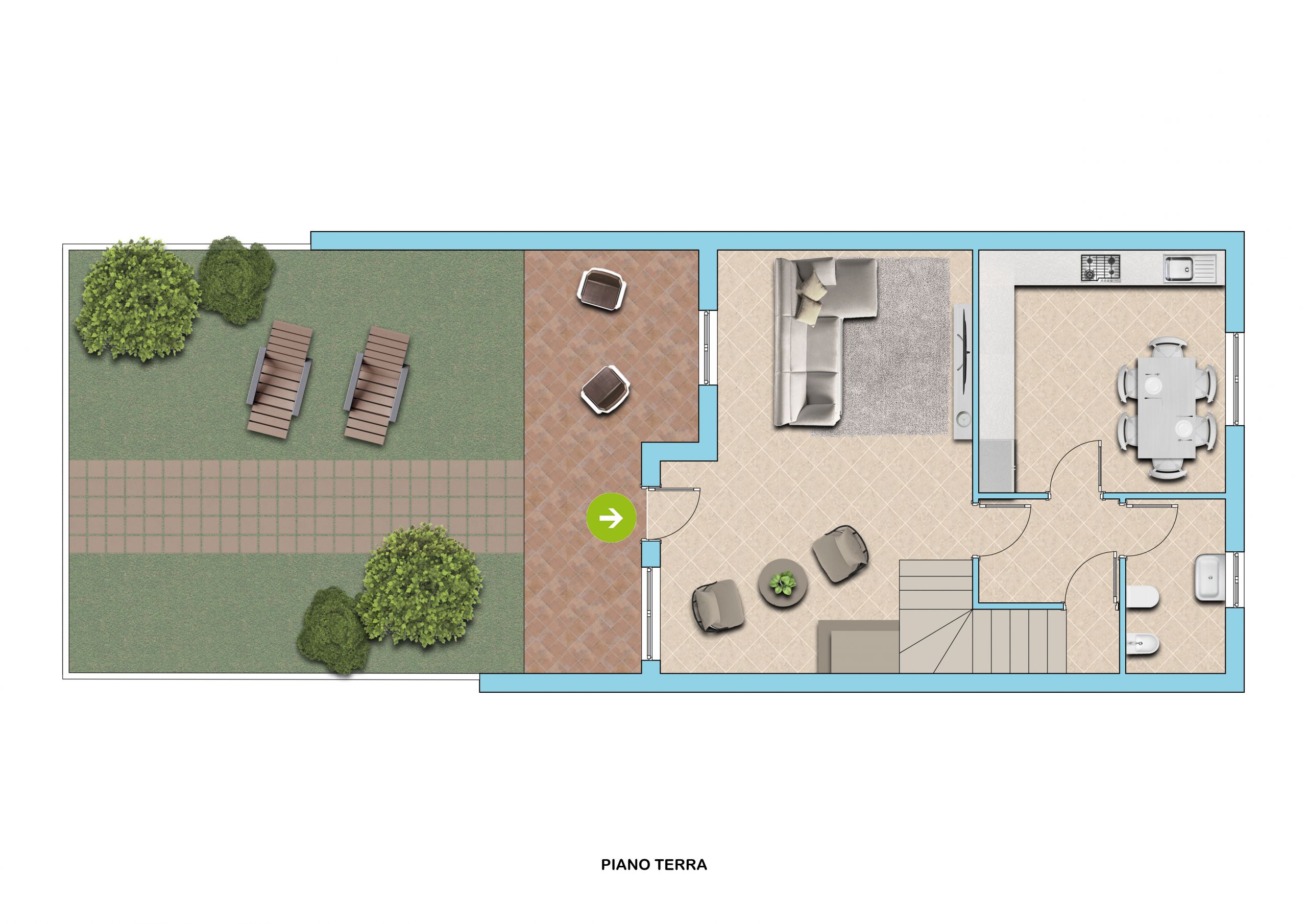 Immagine 28 di Villa in vendita  in Via Gasparotto 2 A a Paderno D'adda