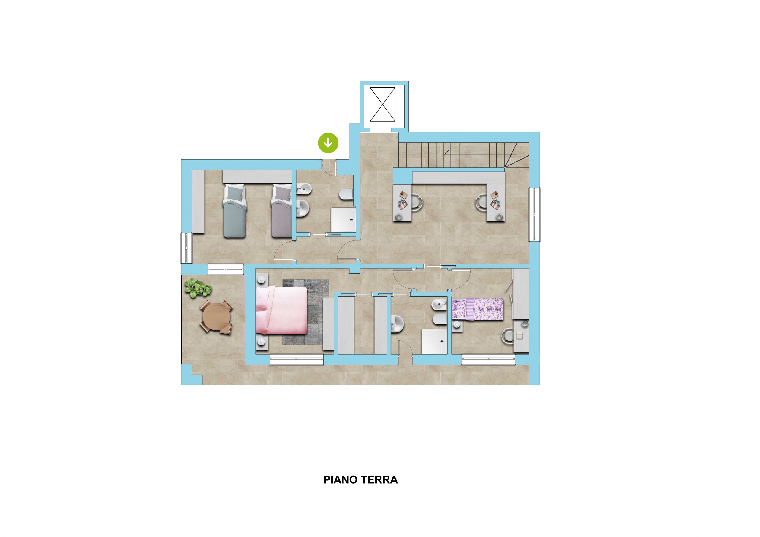 Immagine 51 di Villa in vendita  in VIA SAN PIETRO SNC a La Valletta Brianza