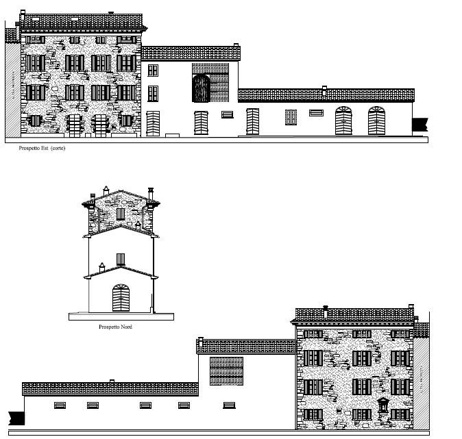 Immagine 13 di Casa semindipendente in vendita  a Lucca