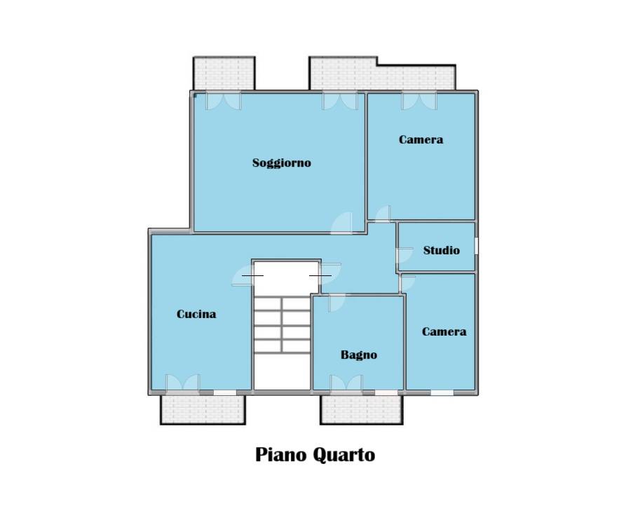 Immagine 29 di Appartamento in vendita  in via Simonetti snc a Porto San Giorgio