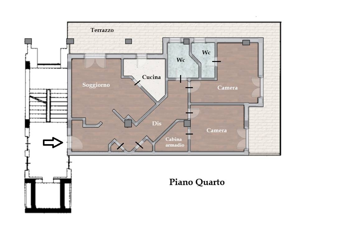 Immagine 27 di Appartamento in vendita  in Via della Repubblica a Porto San Giorgio