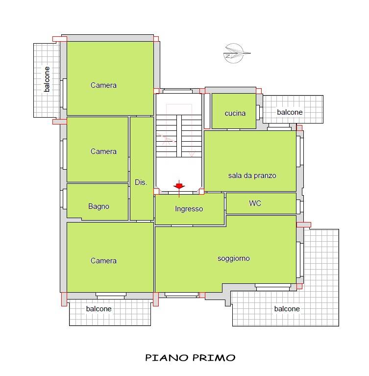 Immagine 30 di Appartamento in vendita  in viale dei pini snc a Fermo