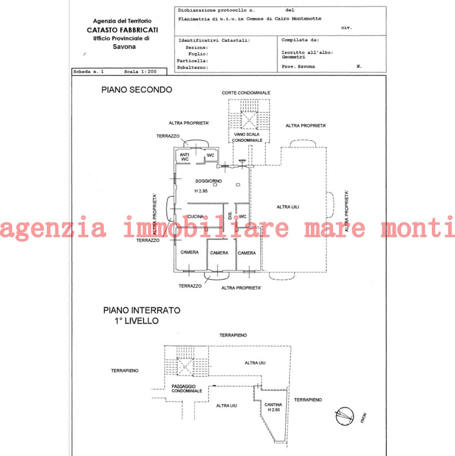 Immagine 27 di Appartamento in vendita  in corso marconi 52 a Cairo Montenotte