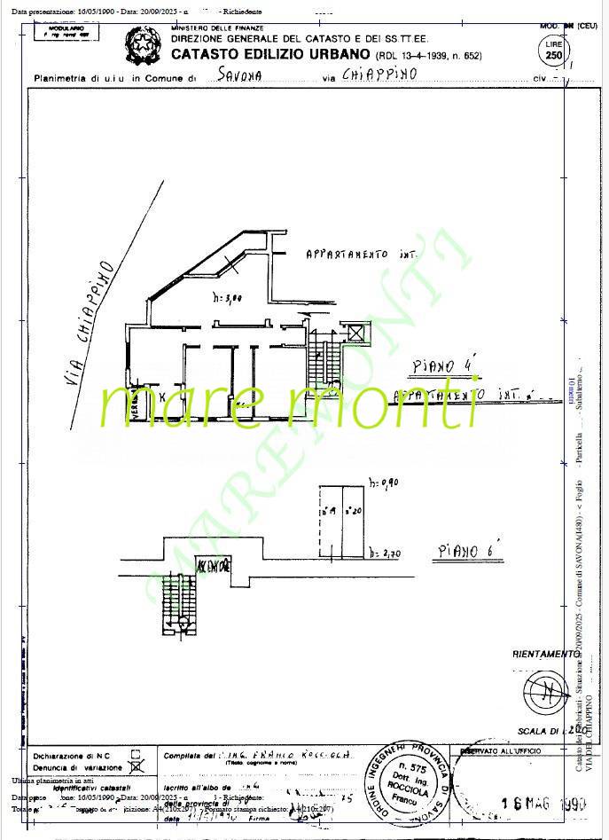 Immagine 28 di Appartamento in vendita  in via chiappino 18 a Savona