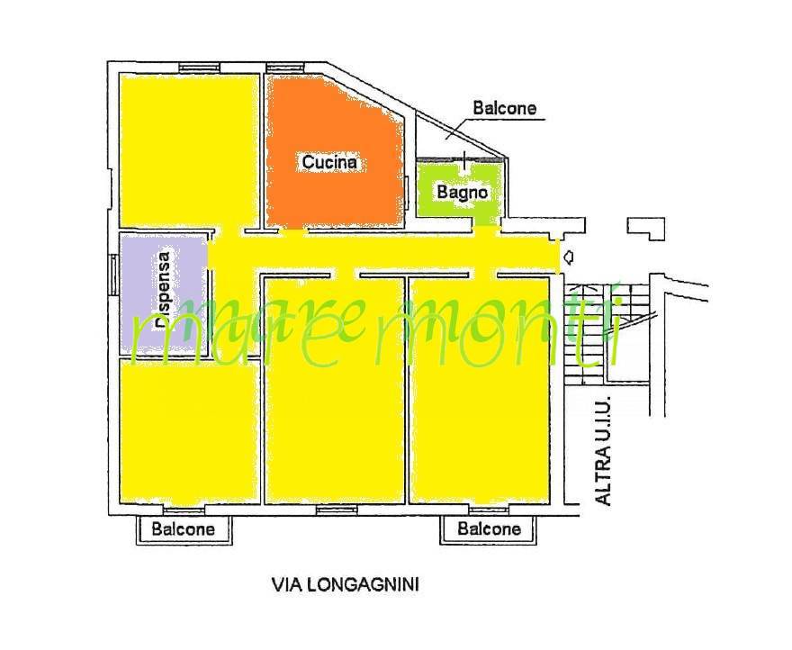 Immagine 5 di Appartamento in vendita  in via longagnini a Quiliano