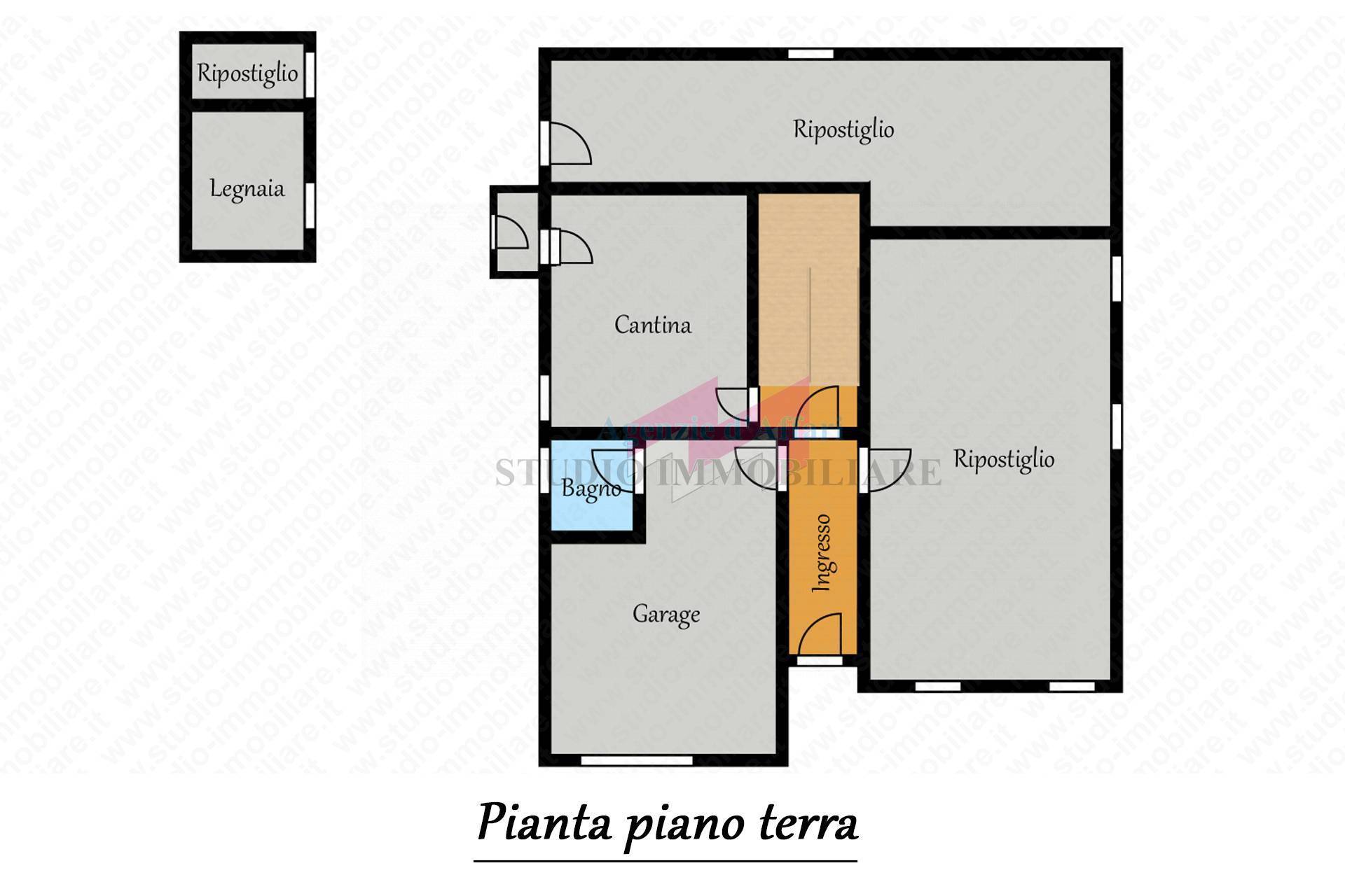 Immagine 19 di Casa indipendente in vendita  in via Cuccolo 2 a Melara